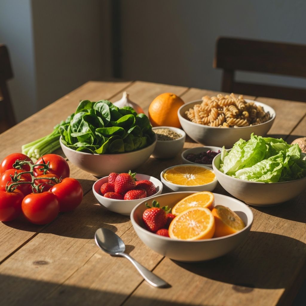 Alimentación equilibrada diaria